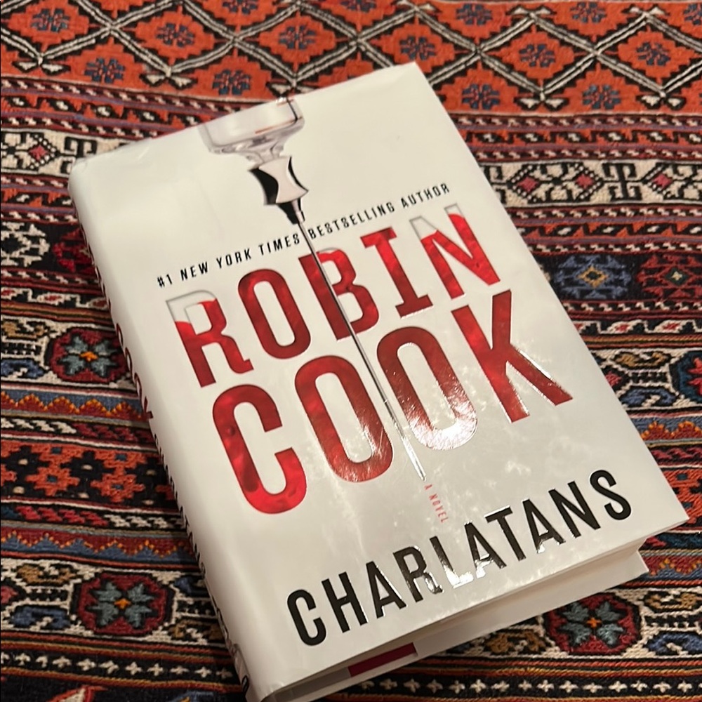 Robin Cook 'Charlatans' Hardcover Book